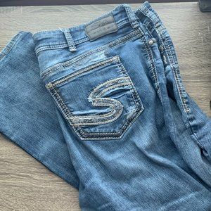 Silver jeans